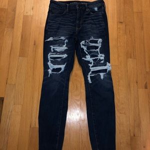SIZE 12 AMERICAN EAGLE JEANS